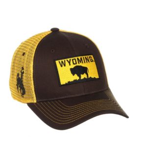 wyoming cowboys adjustable hat