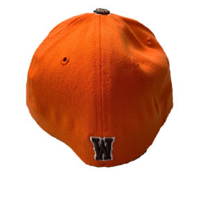 Wyoming Cowboys Camo FlexFit Hat - Camo/Orange