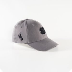wyoming cowboys black clover flexfit hat