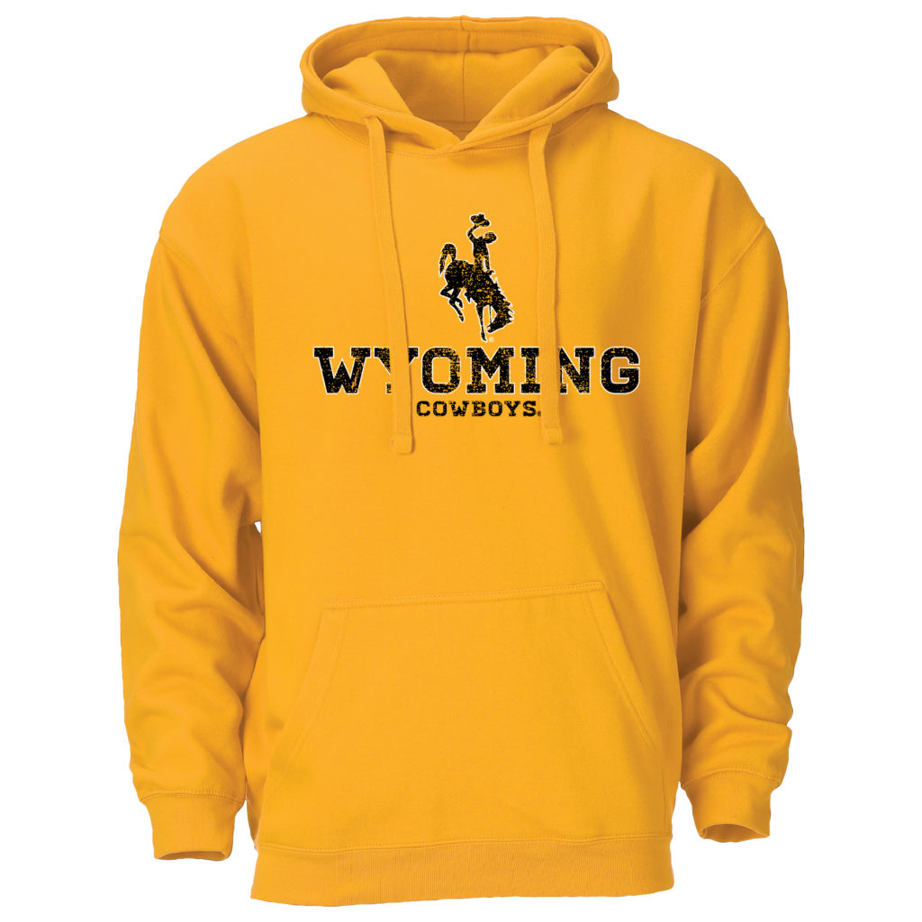 Wyoming Cowboys Sweatshirts - Men's | Brown and Gold Outlet