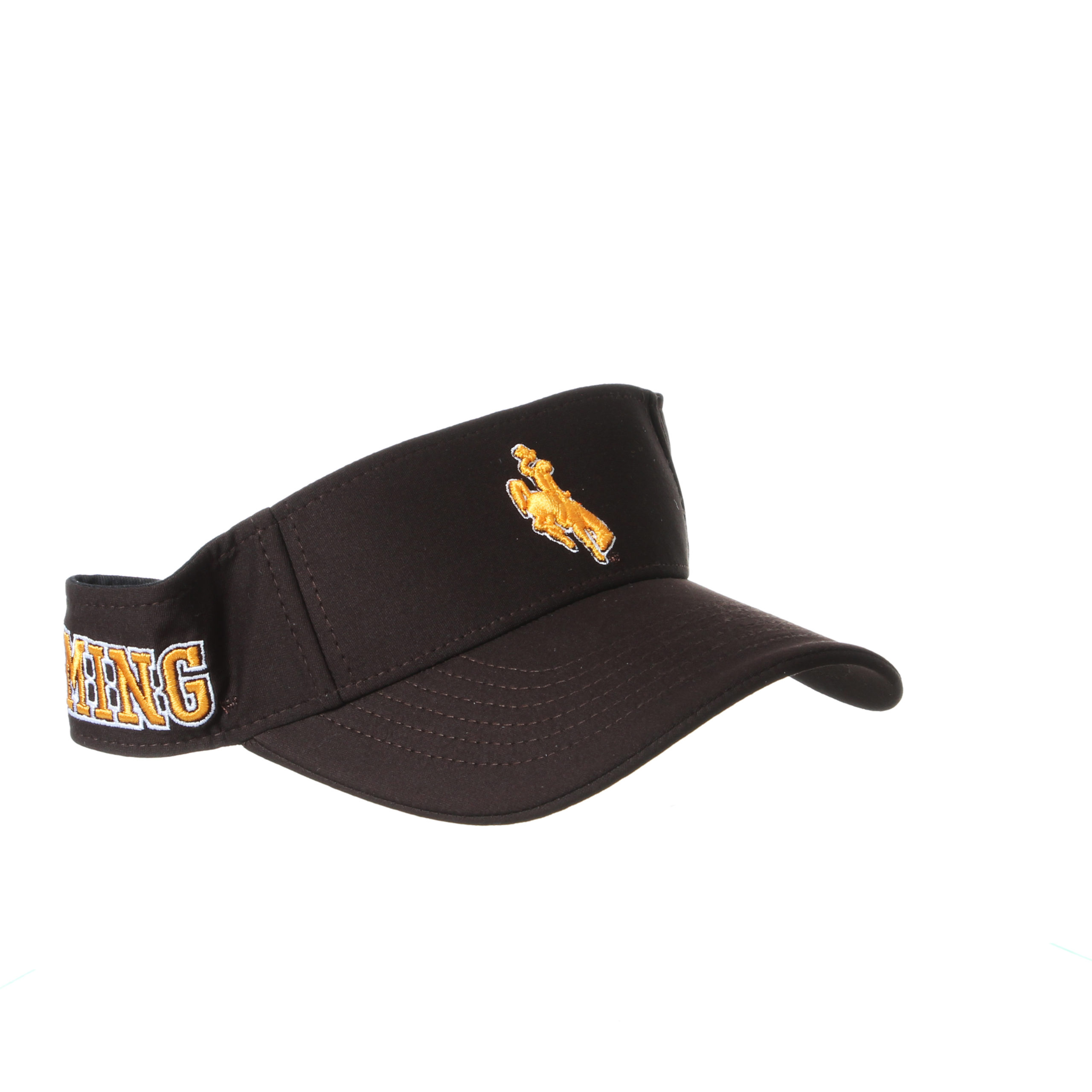 Wyoming Cowboys Flyover Visor - Brown