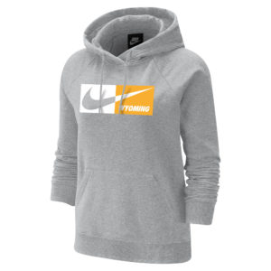 wyoming cowboys nike women's hoodie