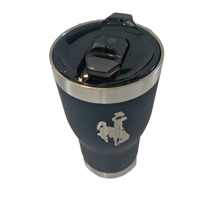 Wyoming Cowboys 20oz 2in1 Insulated Tumbler - Black