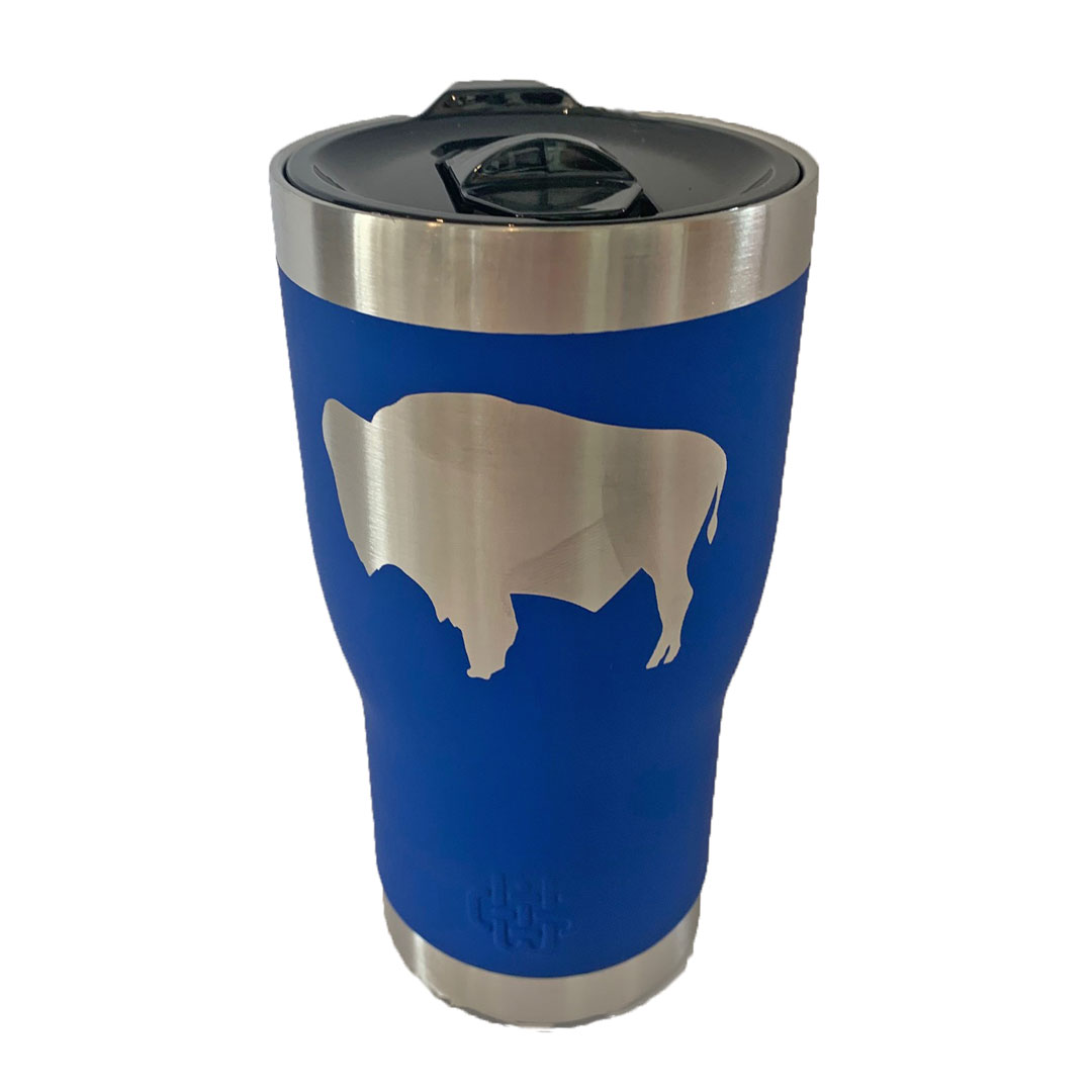 Wyoming State Flag 20oz 2in1 Insulated Tumbler – Blue