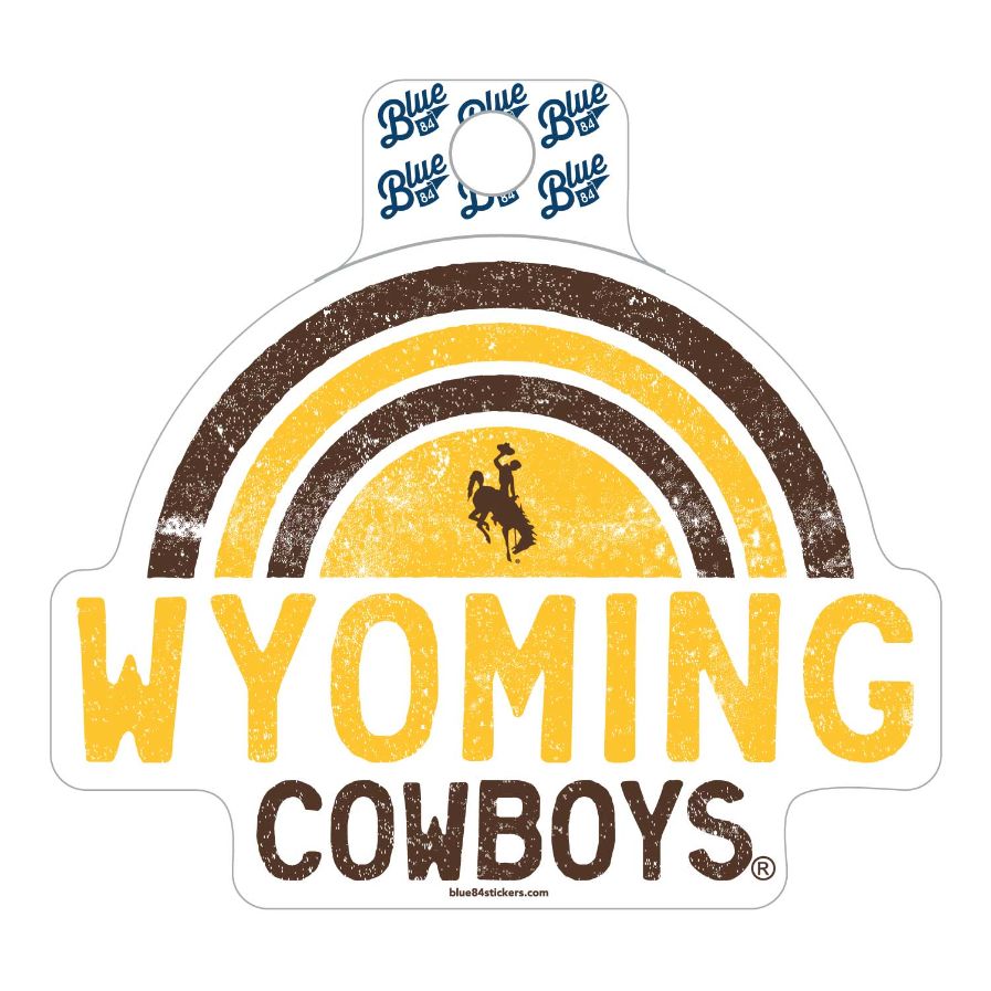 Wyoming Cowboys Men's Apparel Cowboys Arch & Logo Sweatshirt