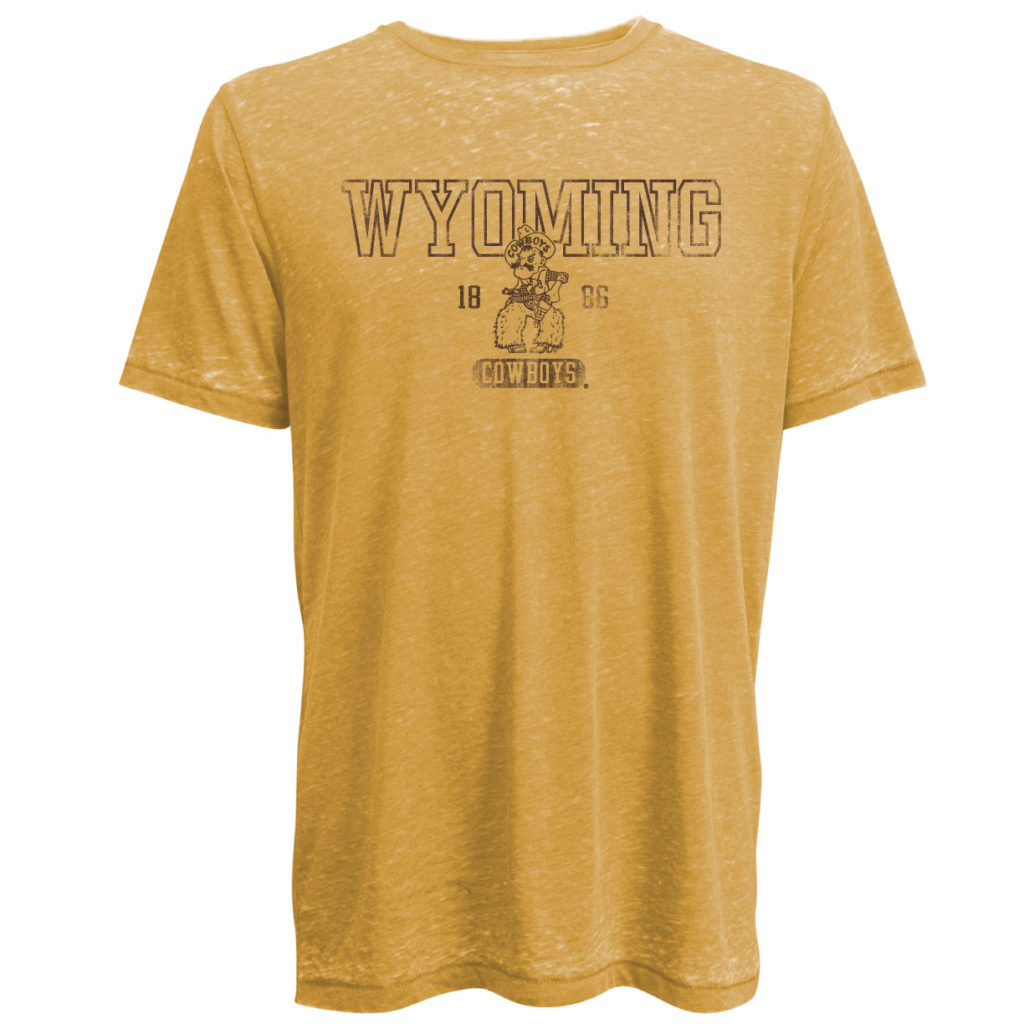 Pistol Pete | University of Wyoming Gear | Brown and Gold