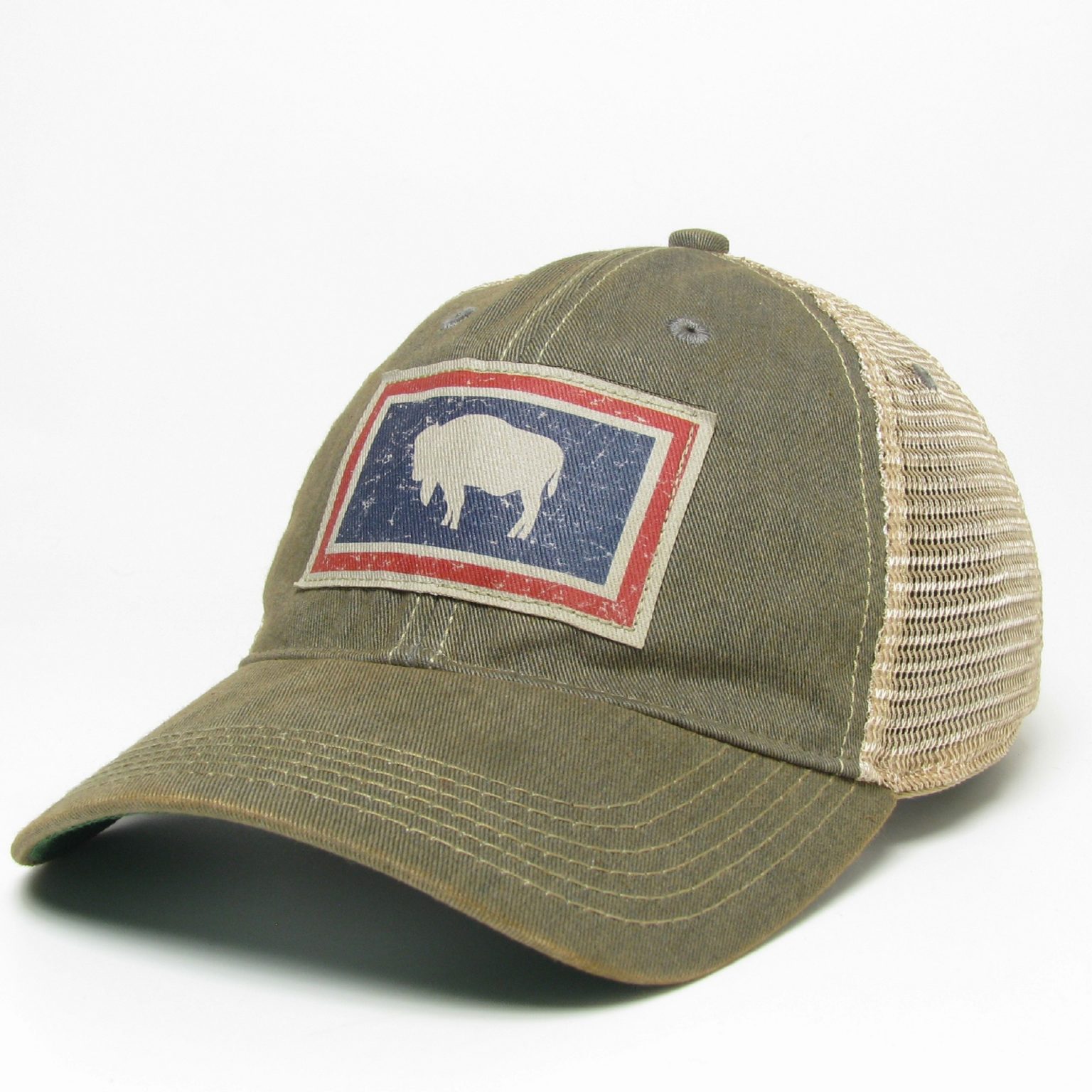 Wyoming Flag Hats & Apparel | Brown and Gold Outlet