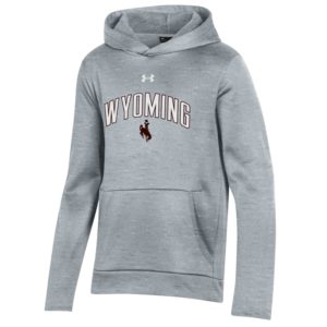 wyoming cowboys youth under armour hoodie