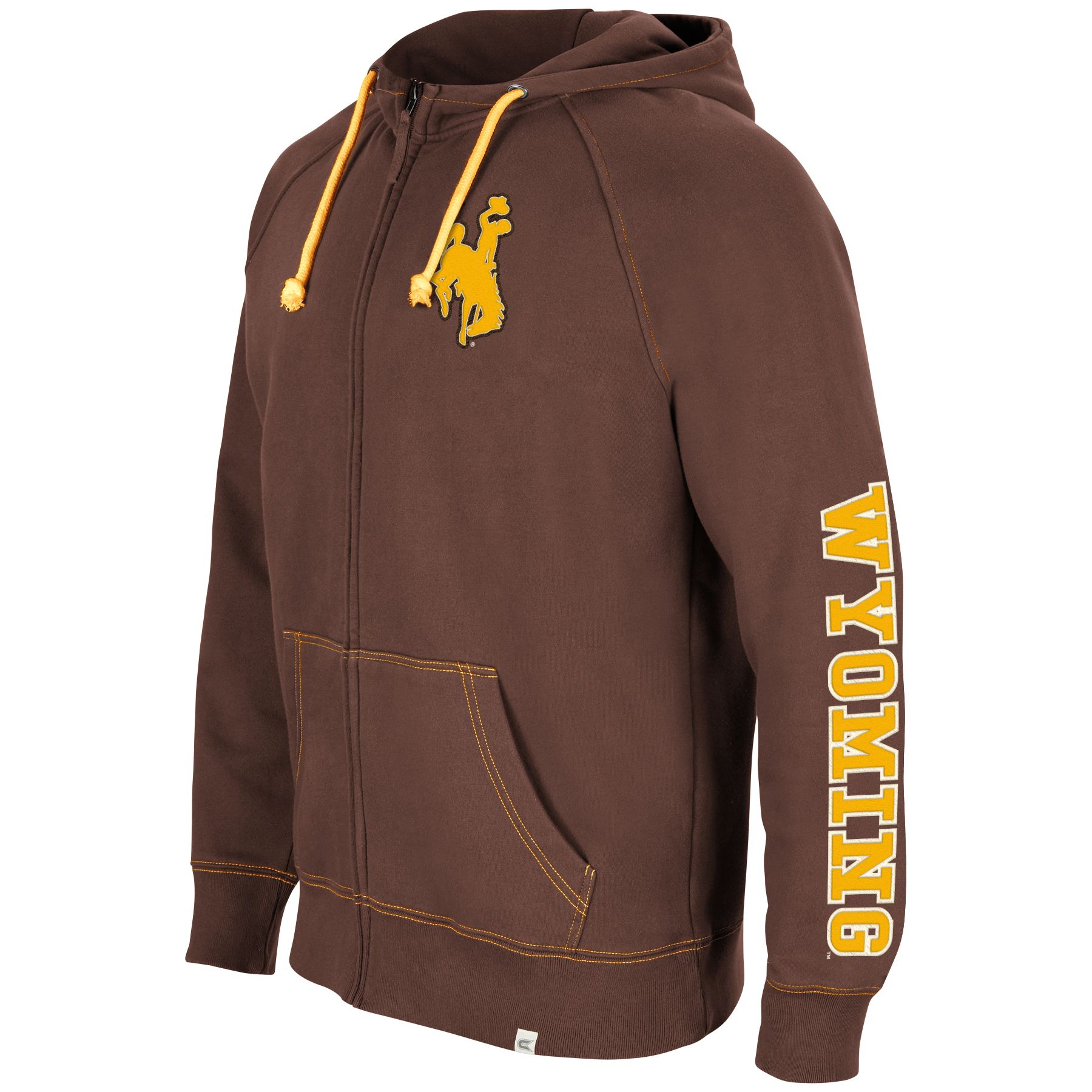 Wyoming Cowboys Traditional Hoodie - Gold