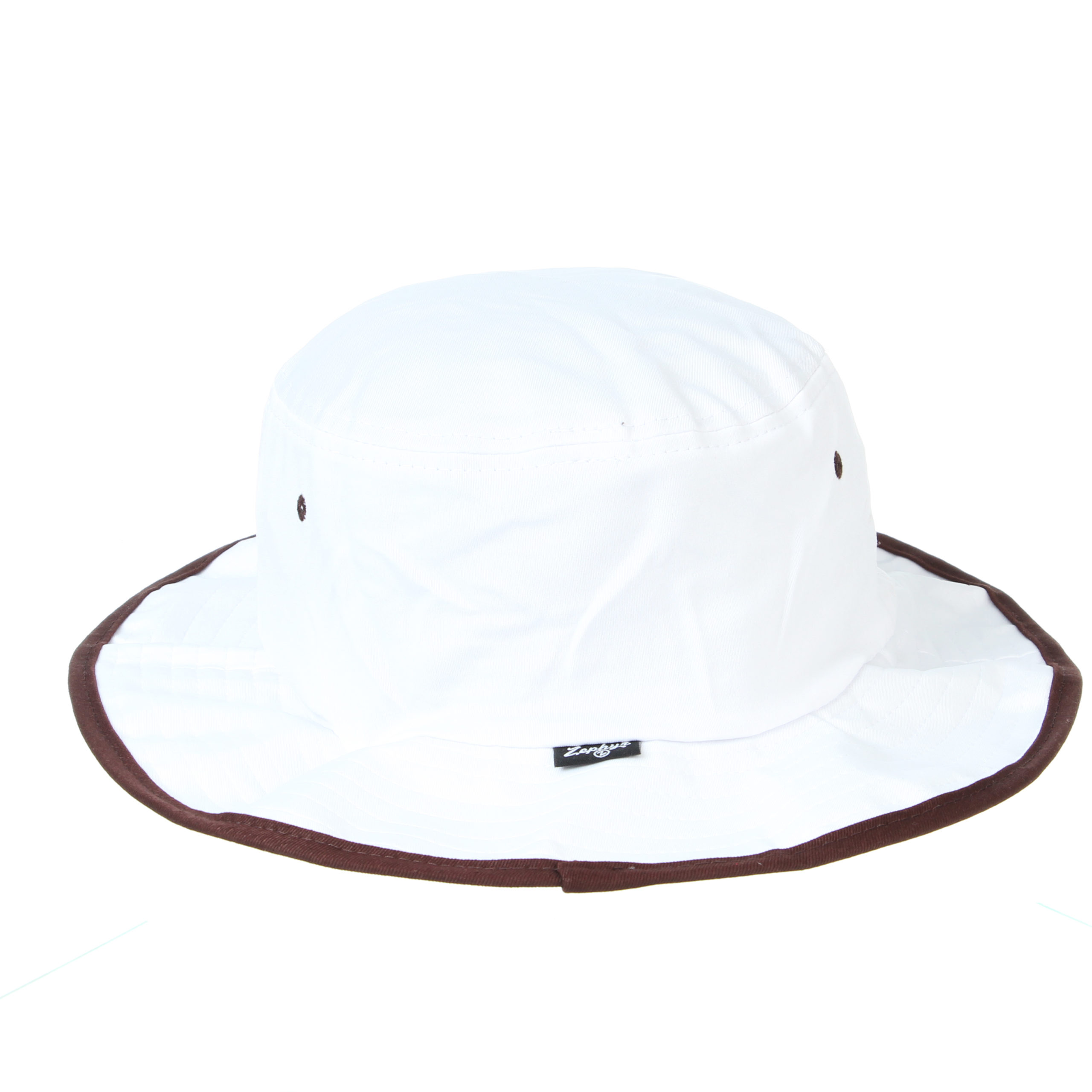 cowboys white bucket hat