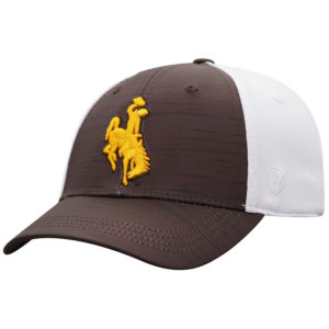 wyoming cowboys youth adjustable hat
