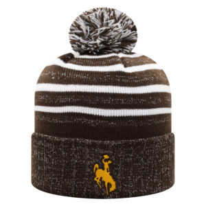 Wyoming Cowboys Youth Shimmering Knit Beanie