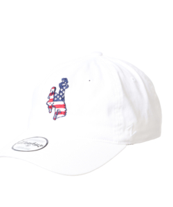 Wyoming Cowboys USA Scholarship Hat – White