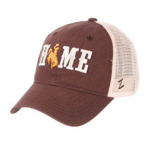 Wyoming Cowboys "Home" Hat - Brown/White