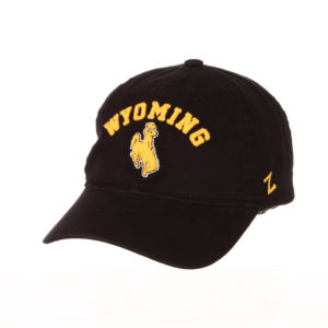 Wyoming Cowboys Scholarship Block Hat - Black