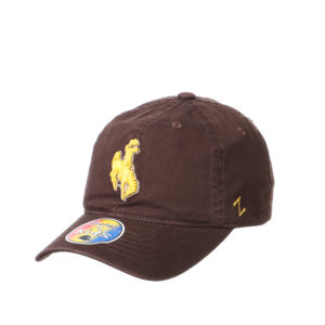 Wyoming Cowboys Youth Scholarship Hat - Brown