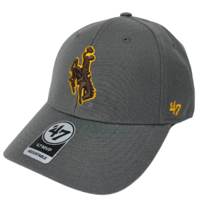 Wyoming Cowboys Primary MVP Hat - Dark Grey