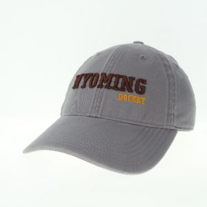 Wyoming Cowboys 2022 Hockey Hat – Dark Grey