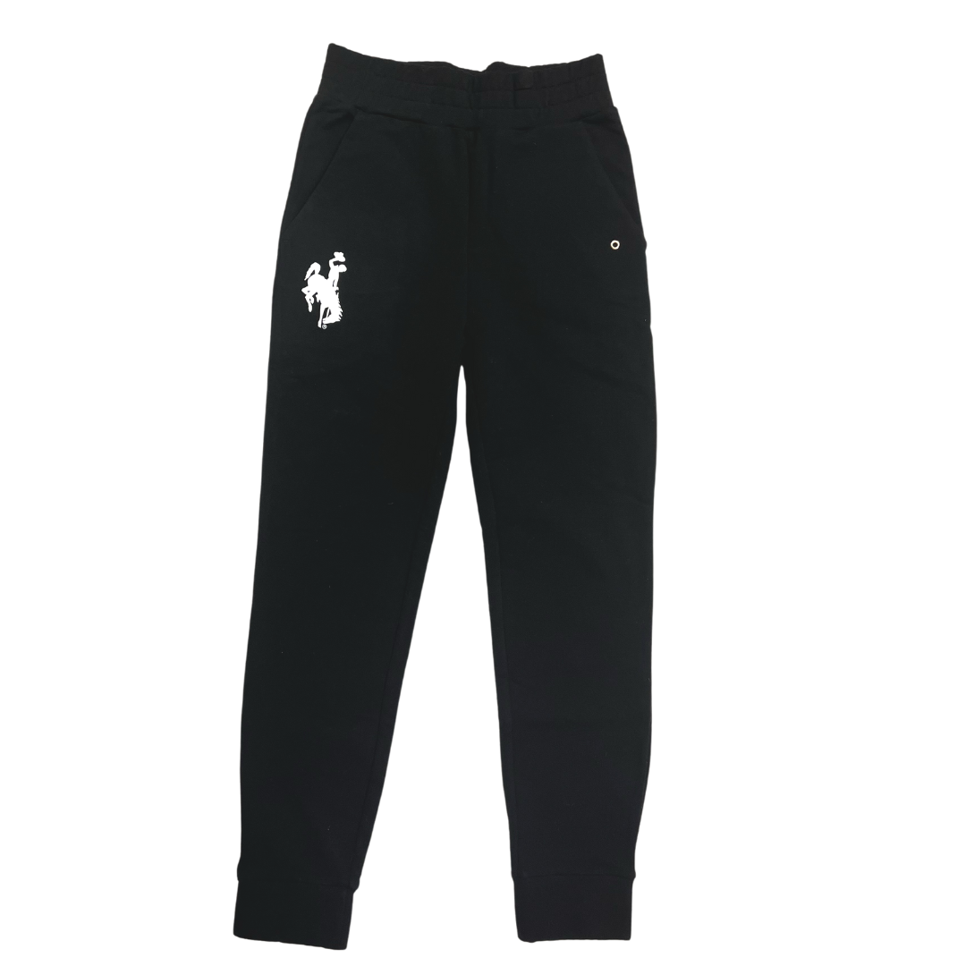 Wyoming Cowboys Women's Luxe Jogger Pant – Black