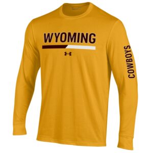 Wyoming Cowboys Takagi L/S Tee - Brown