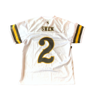 Wyoming Cowboys Team-Issued #20 White Jersey From The, 40% OFF