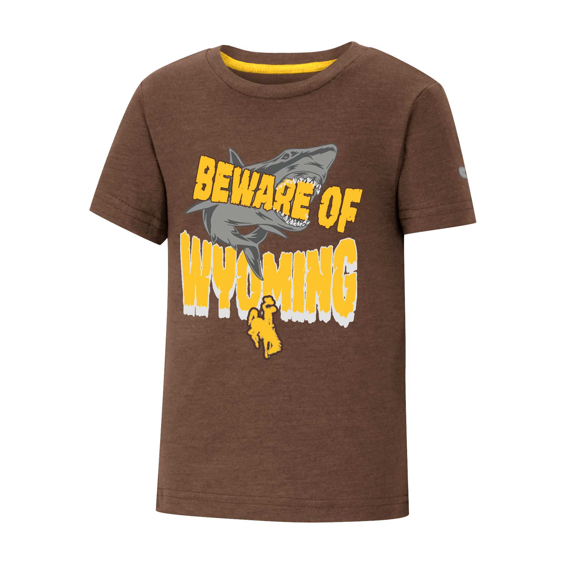 Wyoming Cowboys Toddler S/S Tee - Smoke