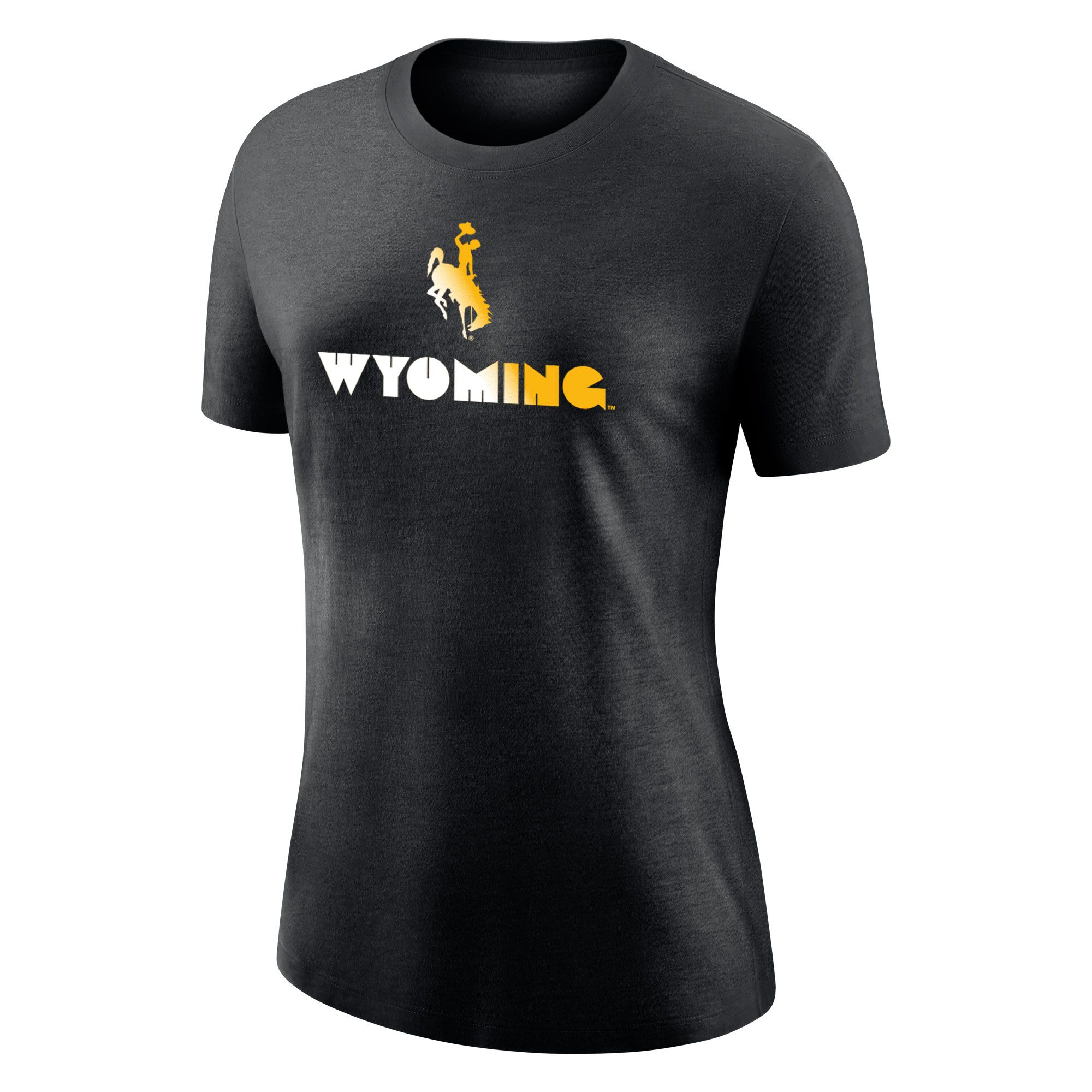 Uscape Women's Wyoming Cowboys Crew Medium Yellow