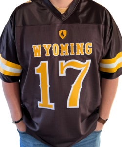 Wyoming Cowboys Josh Allen #17 Jersey – Brown
