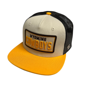 Wyoming Cowboys New Era 5950 Hat - Walnut