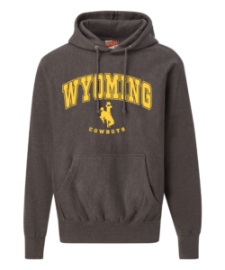 Wyoming Cowboys Pro Weave Hood – Charcoal