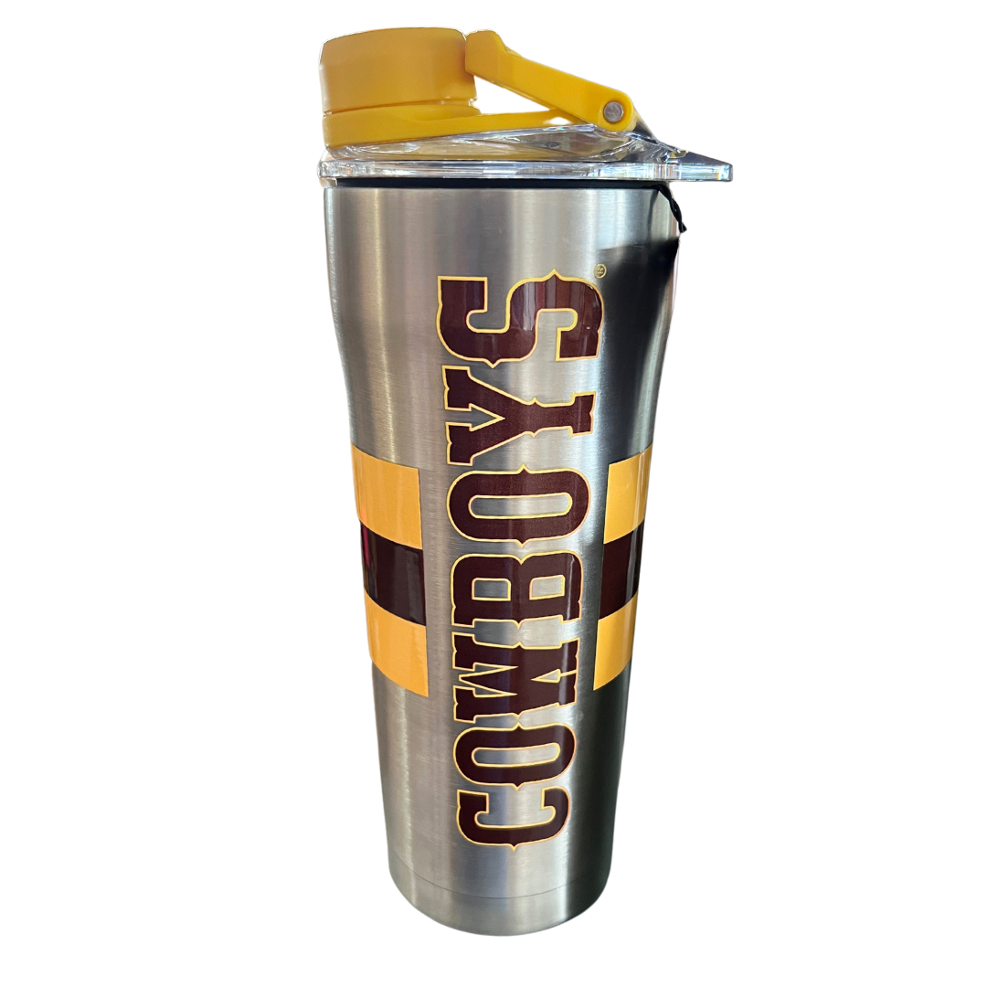 Gametime SideKicks Wyoming Cowboys Josh Allen Stainless Steel 20 oz. Tumbler