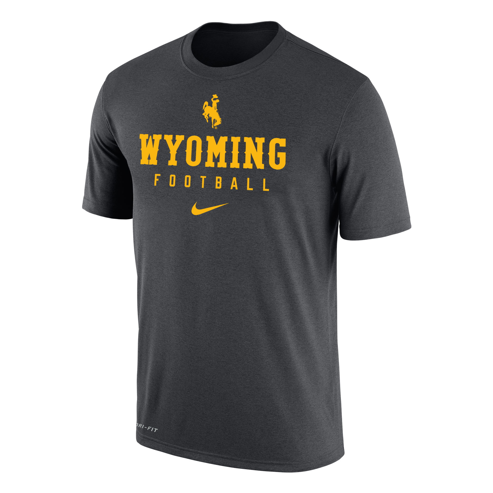 Nike Wyoming Cowboys Football S/S Tee - University Gold