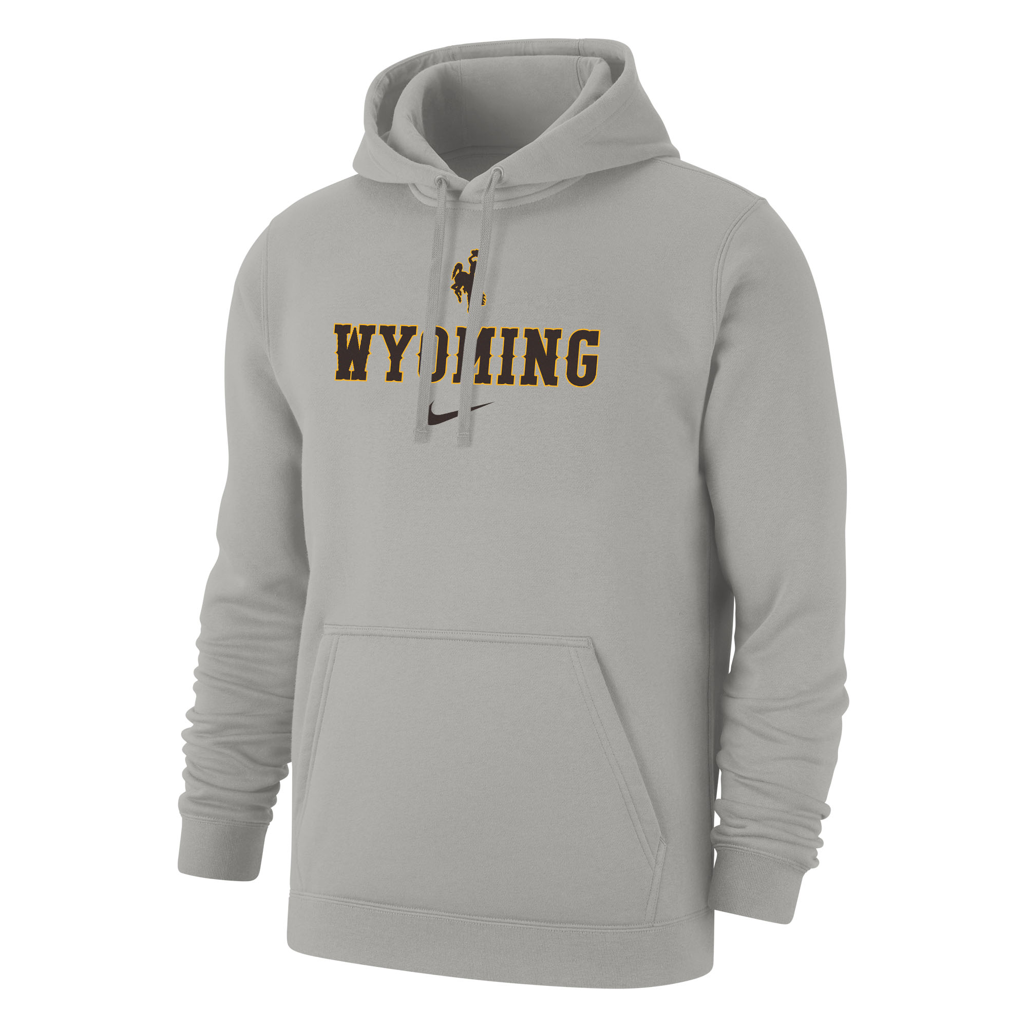 Wyoming Cowboys Traditional Hoodie - Grey