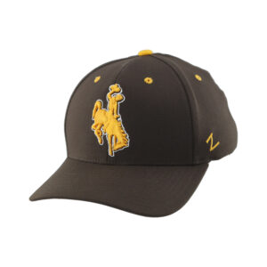 Wyoming Cowboys Pom Beanie - Gold/Brown