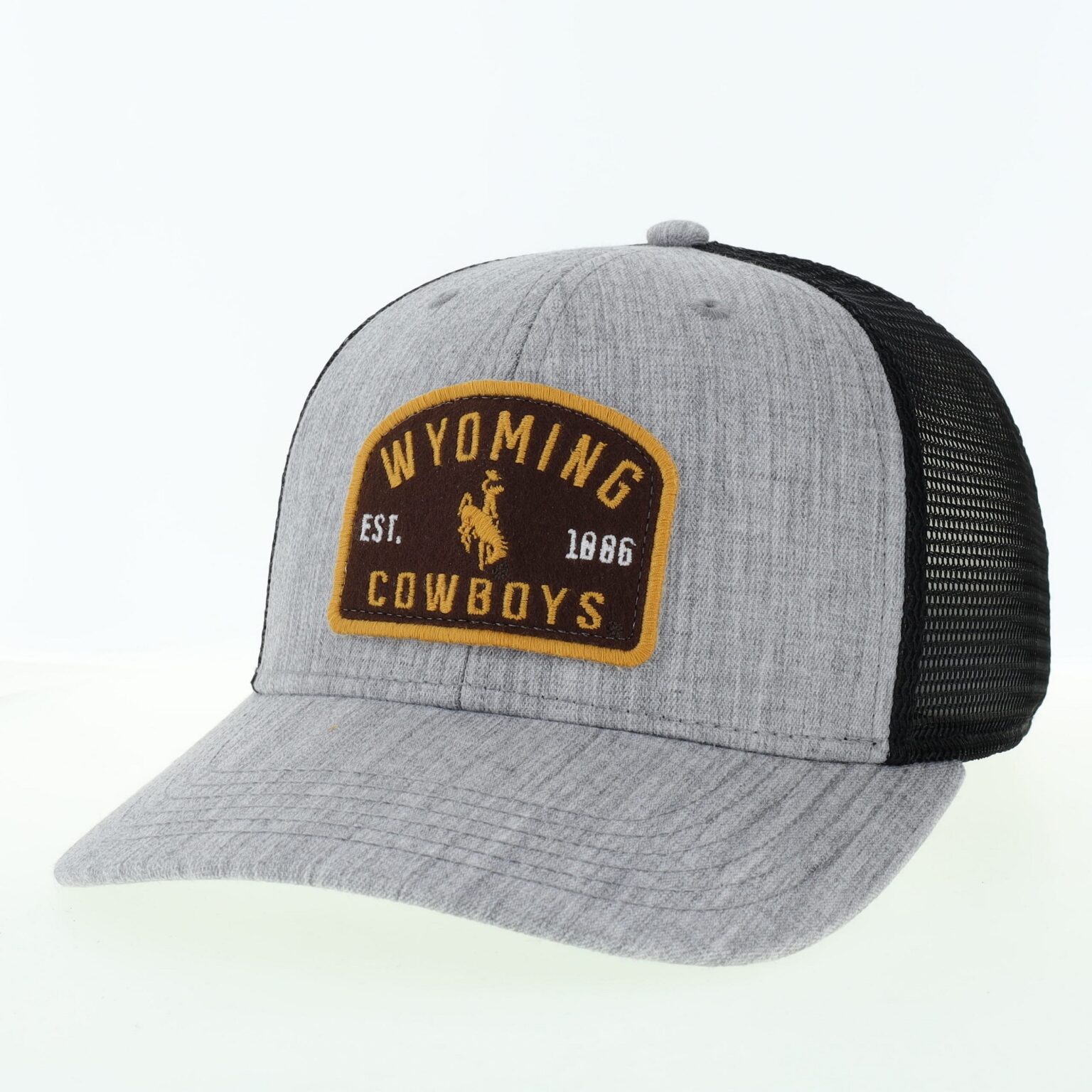 Wyoming Cowboys B/H Est.1886 Adjustable Hat- Grey/Black | Univ