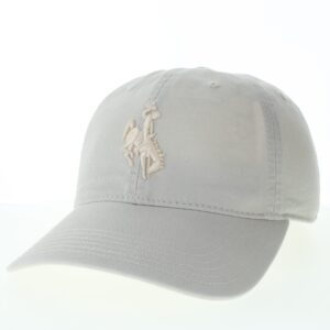 off-White tonal adjustable snapback hat. off-White cap with White, embroidered, bucking horse.