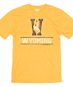 Wyoming Cowboys Either Way W S/S Tee- Golden