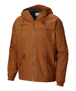 Wyoming Cowboys Columbia Oroville Creek Full Zip- Rust