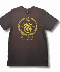 Wyoming Cowboys Est. 1886 Alumni S/S Tee – Brown