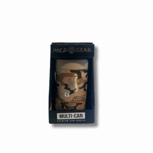 12 ounce multi-can tumbler with camo design. etched bucking horse on front.